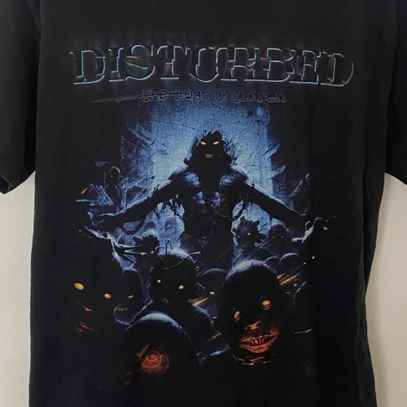 Disturbed The Lost Children graphic band tee shirt - Picture 3 of 6